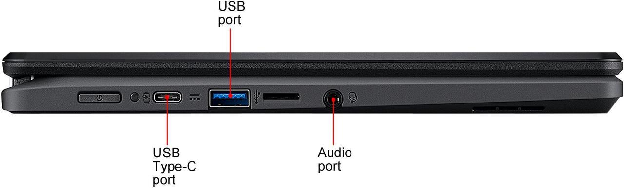 Alt view image 15 of 16 - Acer Spin 11 R751T-C4XP 11.6" Touchscreen LCD 2 in 1 Chromebook - Intel Celeron N3350 Dual-core (2 Core) 1.10 GHz - 4 GB LPDDR4 - 32 GB Flash Memory - Chrome OS - 1366 x 768 - In-plane Switching (IPS)