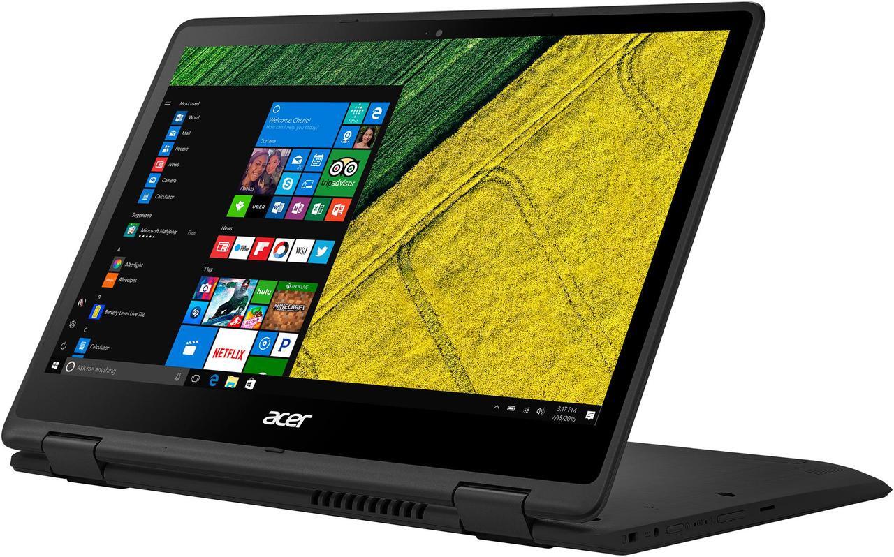 Alt view image 5 of 14 - Acer Spin 5 SP513-51-57TP Intel Core i5 7th Gen 7200U (2.50 GHz) 8 GB Memory 256 GB SSD 13.3" Touchscreen 1920 x 1080 Convertible 2-in-1 Laptop Windows 10 Home 64-Bit