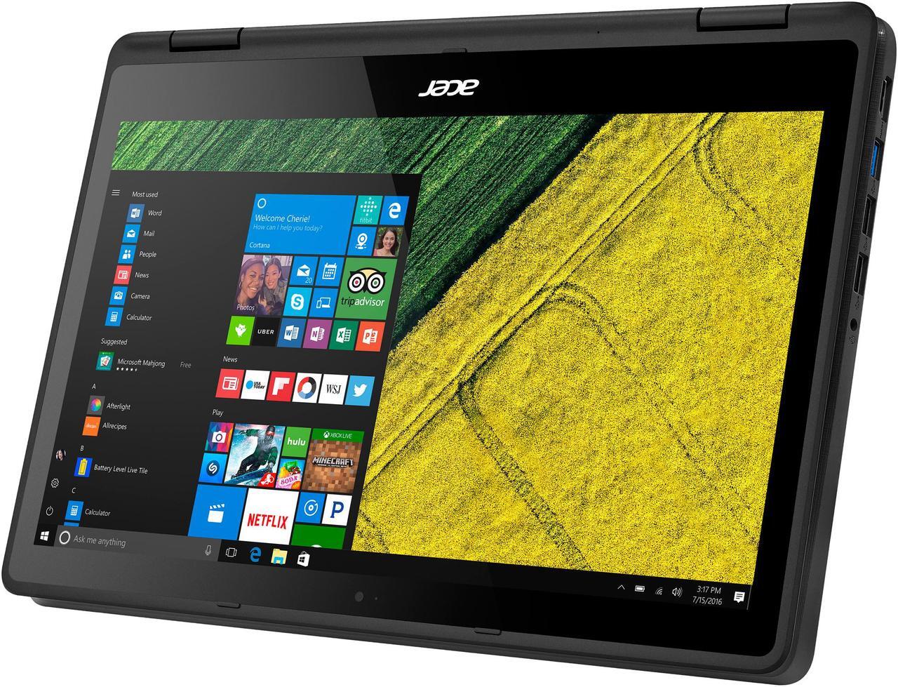 Alt view image 8 of 14 - Acer Spin 5 SP513-51-57TP Intel Core i5 7th Gen 7200U (2.50 GHz) 8 GB Memory 256 GB SSD 13.3" Touchscreen 1920 x 1080 Convertible 2-in-1 Laptop Windows 10 Home 64-Bit