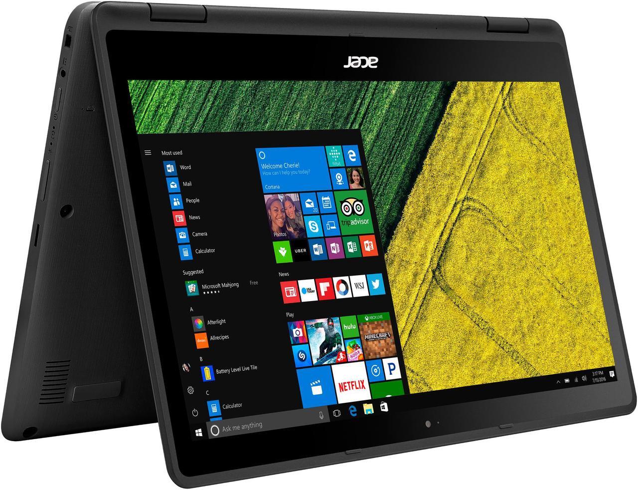 Alt view image 7 of 14 - Acer Spin 5 SP513-51-57TP Intel Core i5 7th Gen 7200U (2.50 GHz) 8 GB Memory 256 GB SSD 13.3" Touchscreen 1920 x 1080 Convertible 2-in-1 Laptop Windows 10 Home 64-Bit