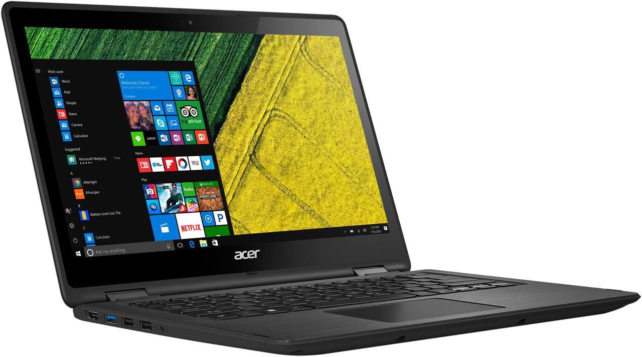 Alt view image 4 of 14 - Acer Spin 5 SP513-51-57TP Intel Core i5 7th Gen 7200U (2.50 GHz) 8 GB Memory 256 GB SSD 13.3" Touchscreen 1920 x 1080 Convertible 2-in-1 Laptop Windows 10 Home 64-Bit