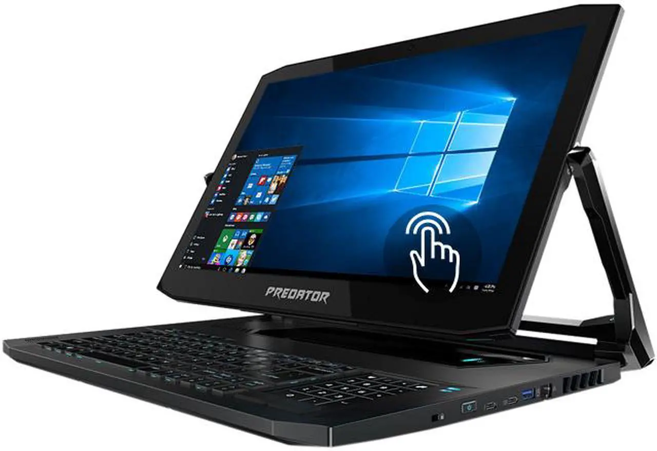 Main image of Acer Predator Triton 900 PT917-71-78FC 17.3" Touchscreen Gaming Notebook - 3840 x 2160 - Core i7 i7-9750H - 32 GB RAM - 1 TB SSD - Black