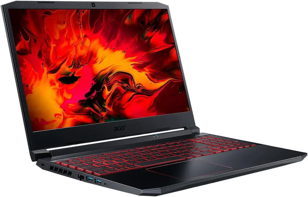 Alt view image 4 of 13 - Acer Nitro 5 - 15.6" FHD - Intel Core i5-10300H - GeForce GTX 1650 Ti - 16 GB DDR4 - 512 GB SSD - Gaming Laptop (AN515-55-54Q0)