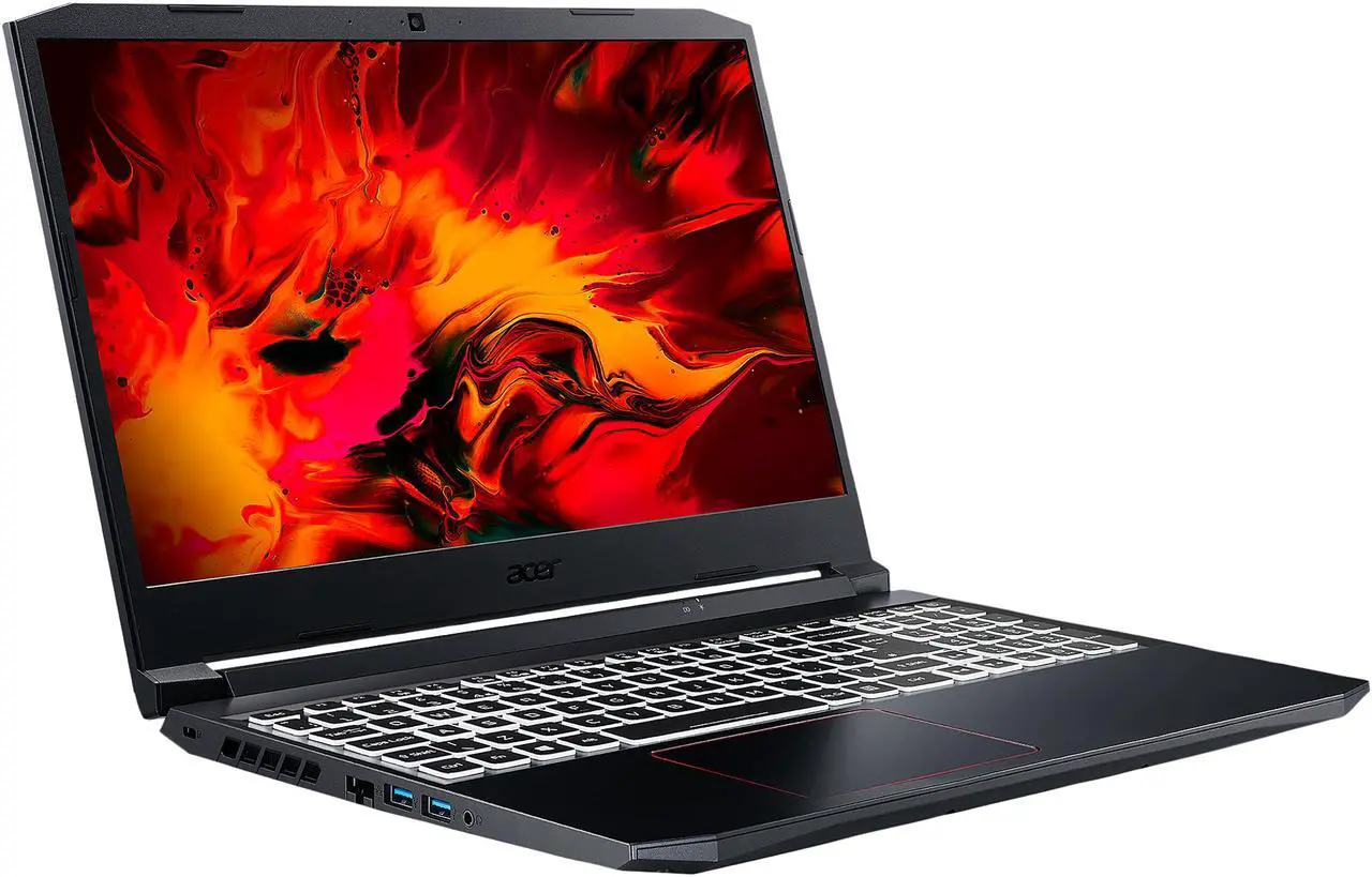 Alt view image 5 of 13 - Acer Nitro 5 - 15.6" FHD - Intel Core i5-10300H - GeForce GTX 1650 Ti - 16 GB DDR4 - 512 GB SSD - Gaming Laptop (AN515-55-54Q0)