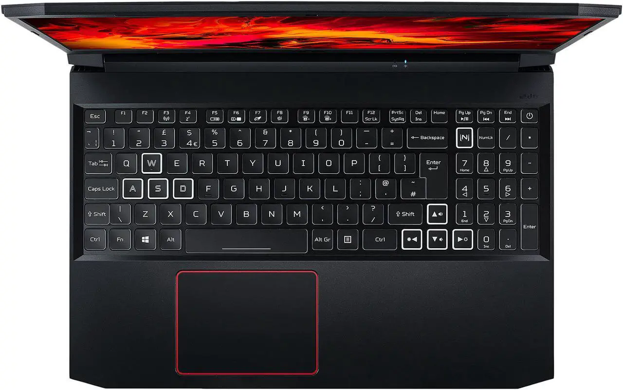Alt view image 8 of 13 - Acer Nitro 5 - 15.6" FHD - Intel Core i5-10300H - GeForce GTX 1650 Ti - 16 GB DDR4 - 512 GB SSD - Gaming Laptop (AN515-55-54Q0)