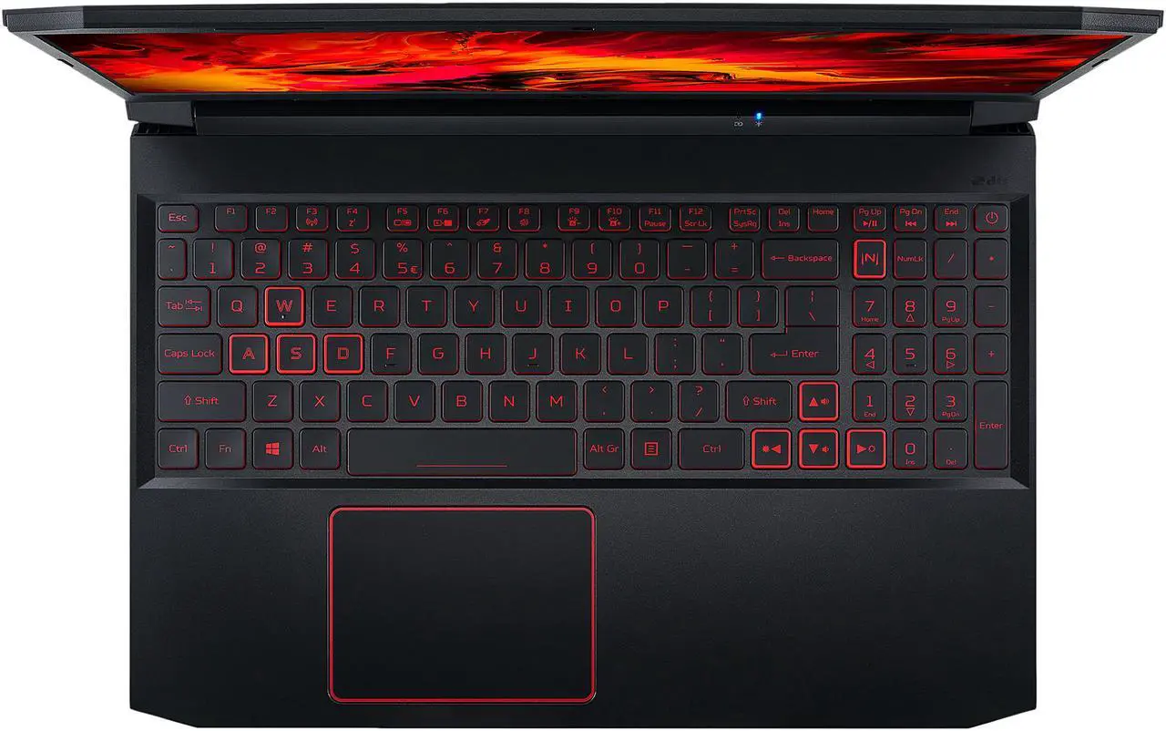 Alt view image 6 of 13 - Acer Nitro 5 - 15.6" FHD - Intel Core i5-10300H - GeForce GTX 1650 Ti - 16 GB DDR4 - 512 GB SSD - Gaming Laptop (AN515-55-54Q0)