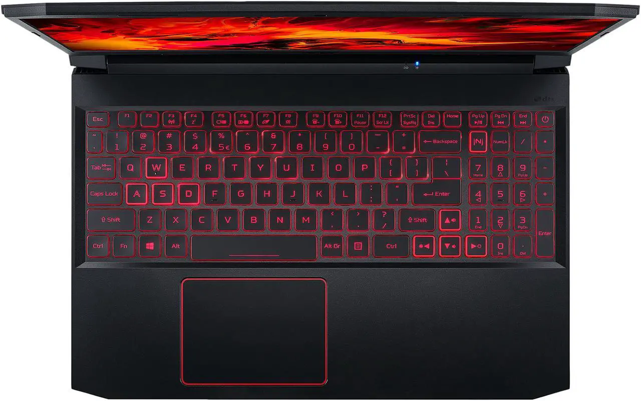 Alt view image 7 of 13 - Acer Nitro 5 - 15.6" FHD - Intel Core i5-10300H - GeForce GTX 1650 Ti - 16 GB DDR4 - 512 GB SSD - Gaming Laptop (AN515-55-54Q0)