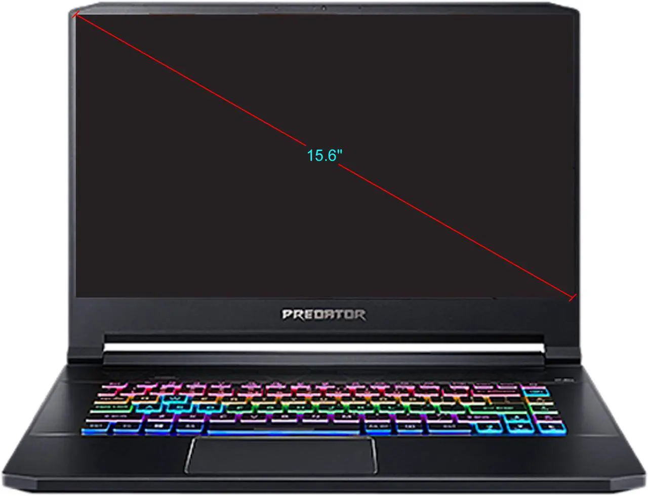 Alt view image 3 of 7 - Acer Predator Triton 500 - 15.6" 300 Hz - Intel Core i7-10750H - GeForce RTX 2070 SUPER Max-Q - 16 GB DDR4 - 1 TB SSD - Gaming Laptop (PT515-52-71K5)