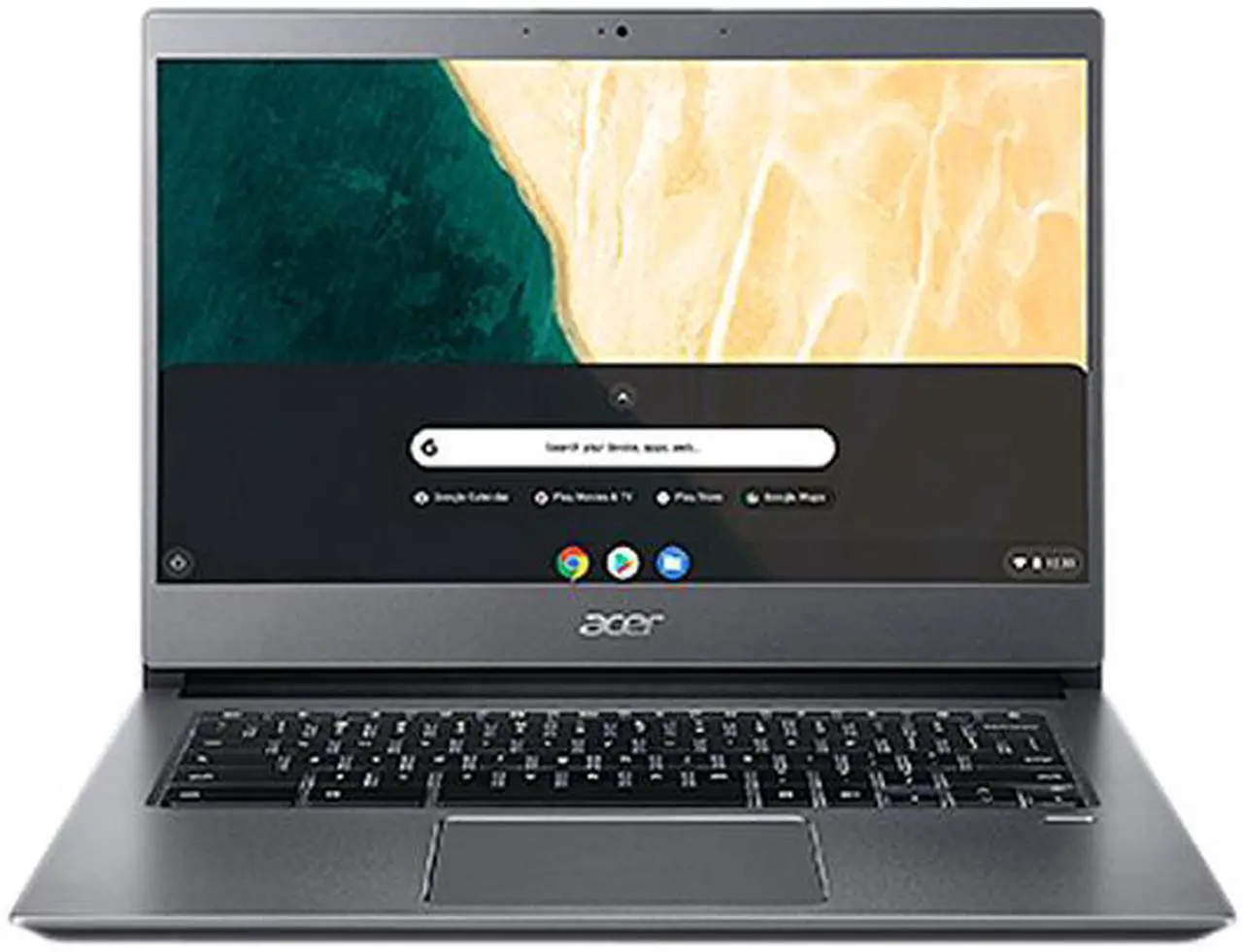 Alt view image 2 of 8 - Acer Chromebook 714 CB714-1WT-3447 Chromebook Intel Core i3 8th Gen 8130U (2.20 GHz) 4 GB Memory 64 GB eMMC 14.0" Touchscreen Chrome OS
