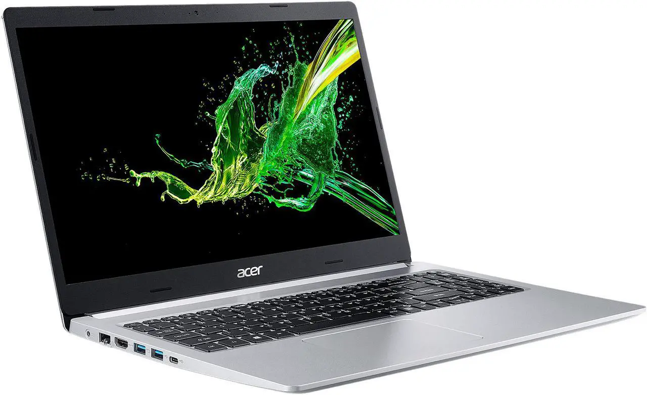 Main image of Acer Laptop Aspire 5 Thin and Light Laptop A515-55-576H Intel Core i5 10th Gen 1035G1 (1.00 GHz) 8 GB Memory 512 GB PCIe SSD Intel UHD Graphics 15.6" Windows 10 Home 64-bit