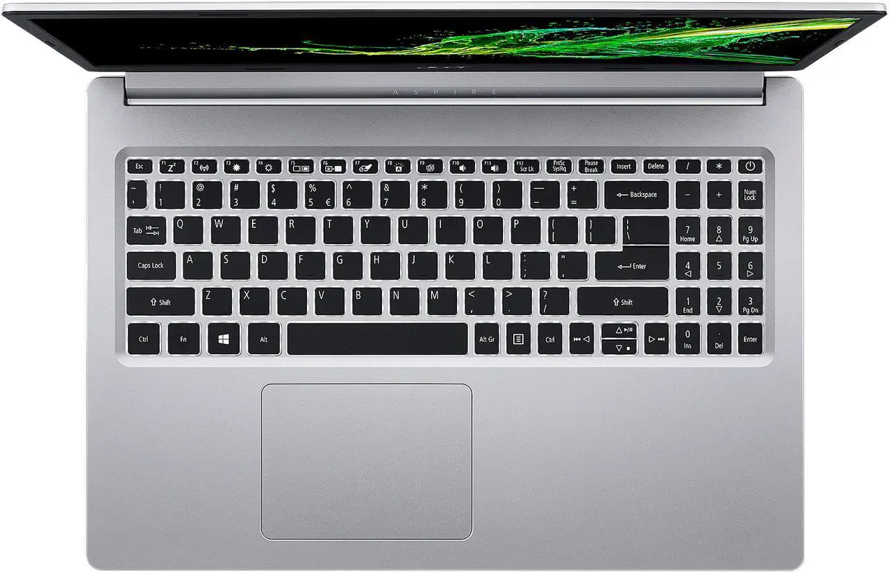 Alt view image 7 of 8 - Acer Laptop Aspire 5 Thin and Light Laptop A515-55-576H Intel Core i5 10th Gen 1035G1 (1.00 GHz) 8 GB Memory 512 GB PCIe SSD Intel UHD Graphics 15.6" Windows 10 Home 64-bit