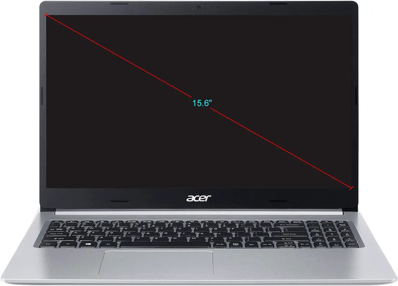 Alt view image 5 of 8 - Acer Laptop Aspire 5 Thin and Light Laptop A515-55-576H Intel Core i5 10th Gen 1035G1 (1.00 GHz) 8 GB Memory 512 GB PCIe SSD Intel UHD Graphics 15.6" Windows 10 Home 64-bit
