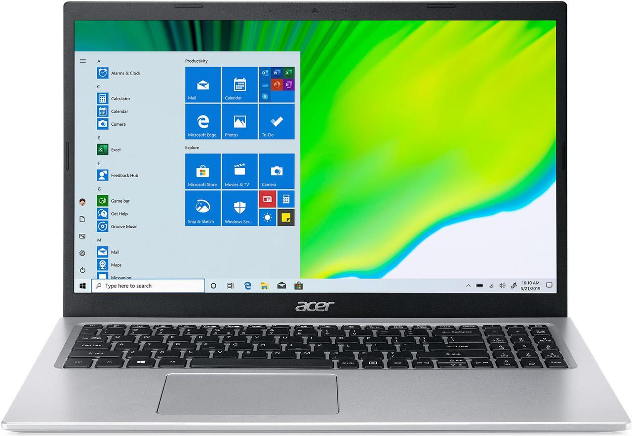 Alt view image 3 of 10 - Acer Laptop Aspire 5 Thin and Light Laptop A515-56-56DJ Intel Core i5 11th Gen 1135G7 (2.40 GHz) 8 GB Memory 512 GB NVMe SSD Intel Iris Xe Graphics 15.6" Windows 10 Home 64-bit