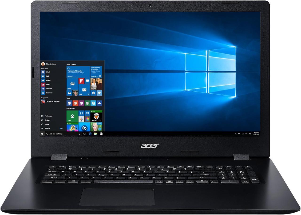 Acer Laptop Aspire 3 A317-32-P7SD Intel Pentium Silver N5000 (1.10 GHz) 4 GB Memory 500 GB HDD Intel UHD Graphics 605 17.3" Windows 10 Home 64-bit