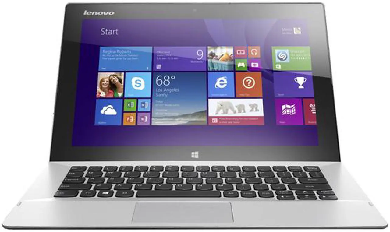 Alt view image 3 of 13 - Lenovo Miix 2 11 Detachable 2in1 Tablet- Intel Core i5 4GB Memory 128GB SSD 11.6" Touchscreen Windows 8.1 with Dock (59413201)
