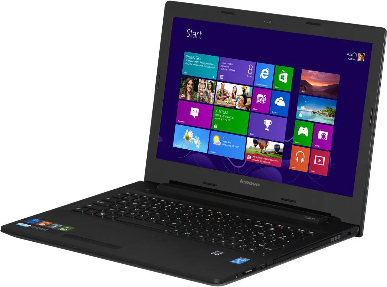 Main image of Lenovo Laptop Intel Pentium N3530 4GB Memory 500GB HDD Intel HD Graphics 15.6" Non-Touch Screen Windows 8.1 G50 (80G0000VUS)