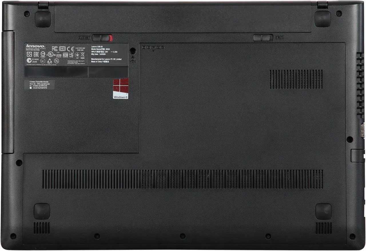 Alt view image 7 of 8 - Lenovo Laptop Intel Pentium N3530 4GB Memory 500GB HDD Intel HD Graphics 15.6" Non-Touch Screen Windows 8.1 G50 (80G0000VUS)