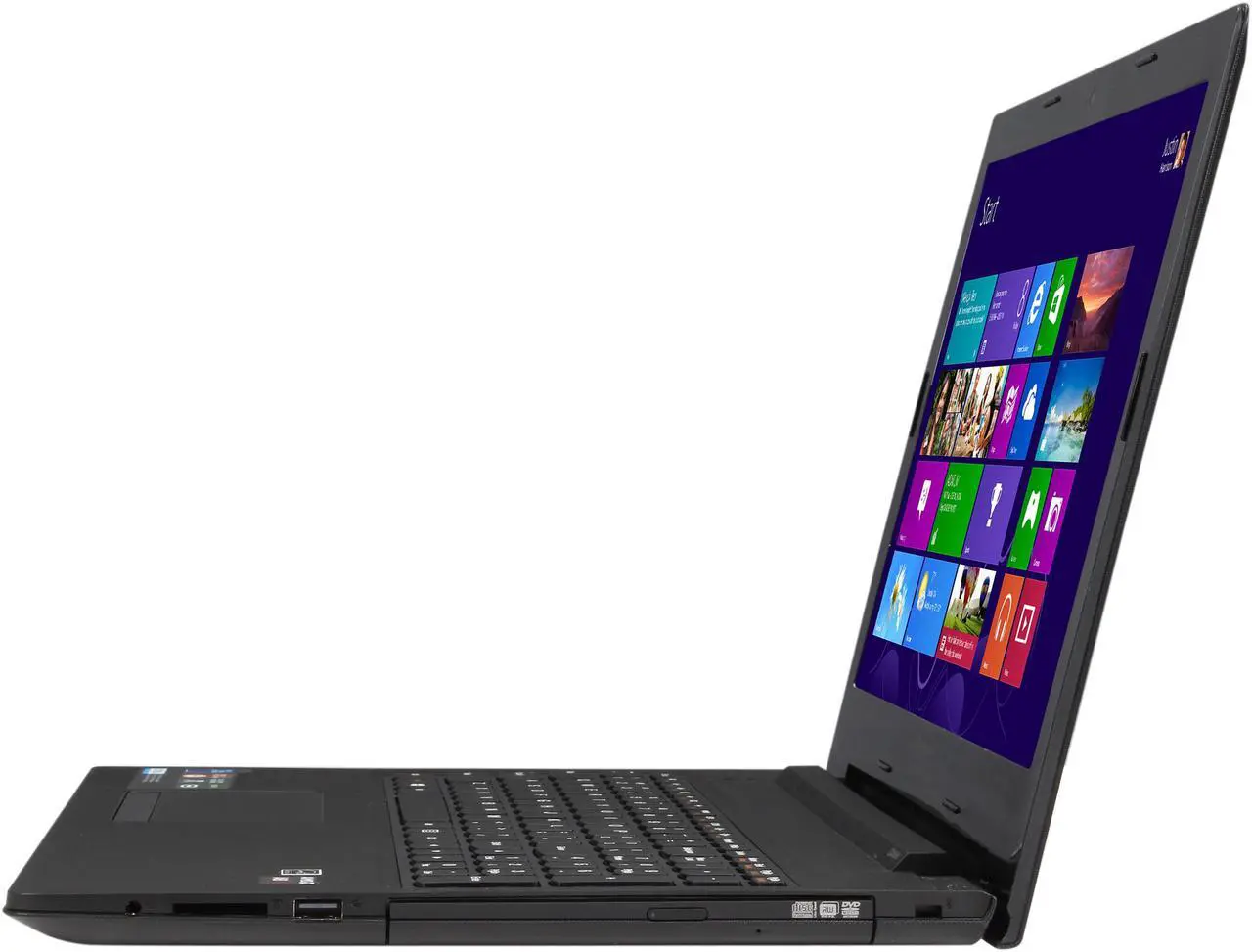 Alt view image 2 of 8 - Lenovo Laptop AMD A8-6410 6GB Memory 1TB HDD AMD Radeon R5 Series 15.6" Non-Touch Screen Windows 8.1 G50-45 (80E3005NUS)