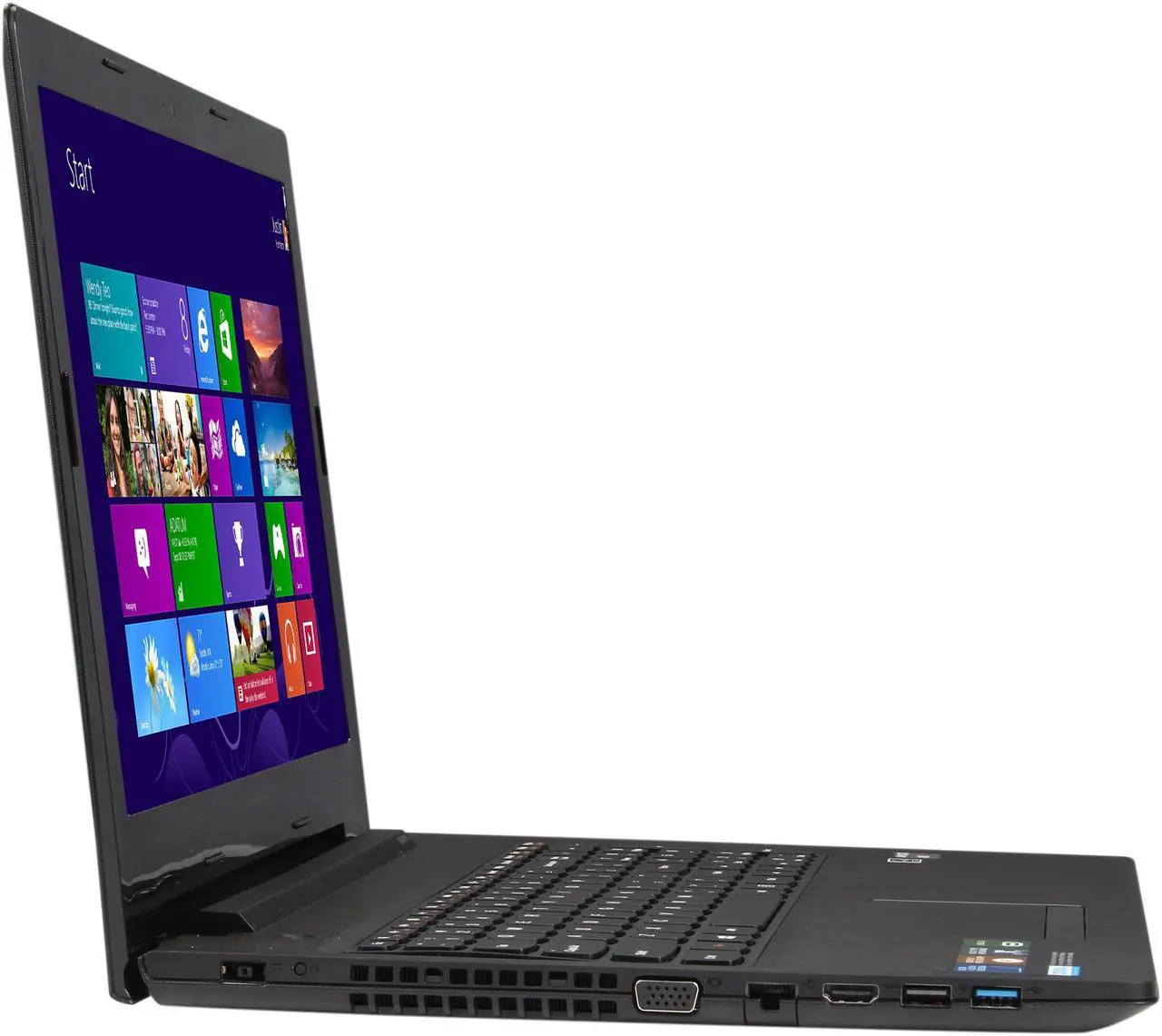 Alt view image 4 of 8 - Lenovo Laptop AMD A8-6410 6GB Memory 1TB HDD AMD Radeon R5 Series 15.6" Non-Touch Screen Windows 8.1 G50-45 (80E3005NUS)