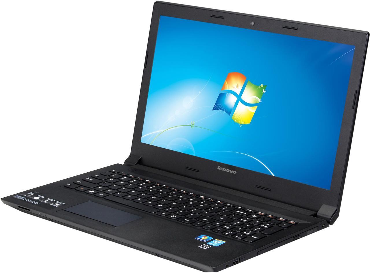 Main image of Lenovo Laptop Intel Core i3-4030U 4GB Memory 500GB HDD Intel HD Graphics 4400 15.6" Non-Touch Screen Windows 7 Professional 64-Bit B50-70 (59423000)