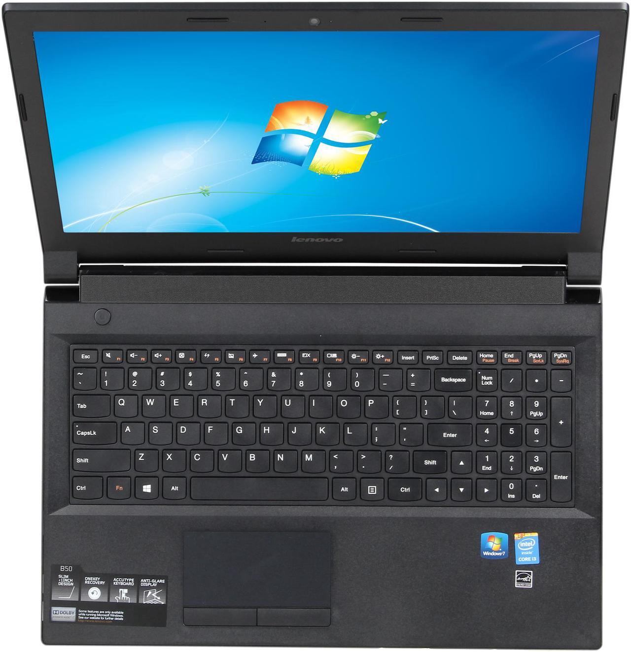 Alt view image 6 of 8 - Lenovo Laptop Intel Core i3-4030U 4GB Memory 500GB HDD Intel HD Graphics 4400 15.6" Non-Touch Screen Windows 7 Professional 64-Bit B50-70 (59423000)