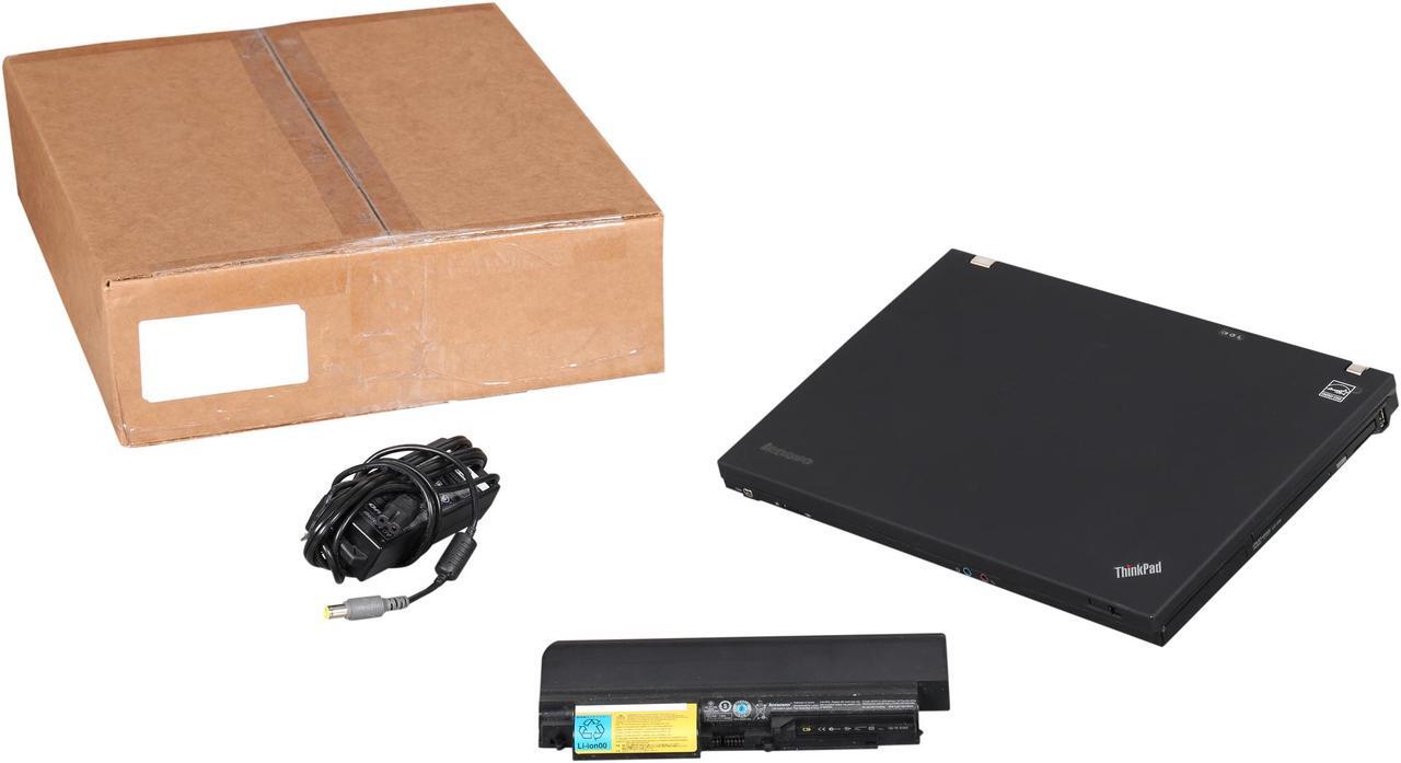 Alt view image 8 of 8 - Lenovo ThinkPad T400 Notebook Intel Core 2 Duo 2GB Memory 80GB HDD 14.1" Windows 7 64-Bit