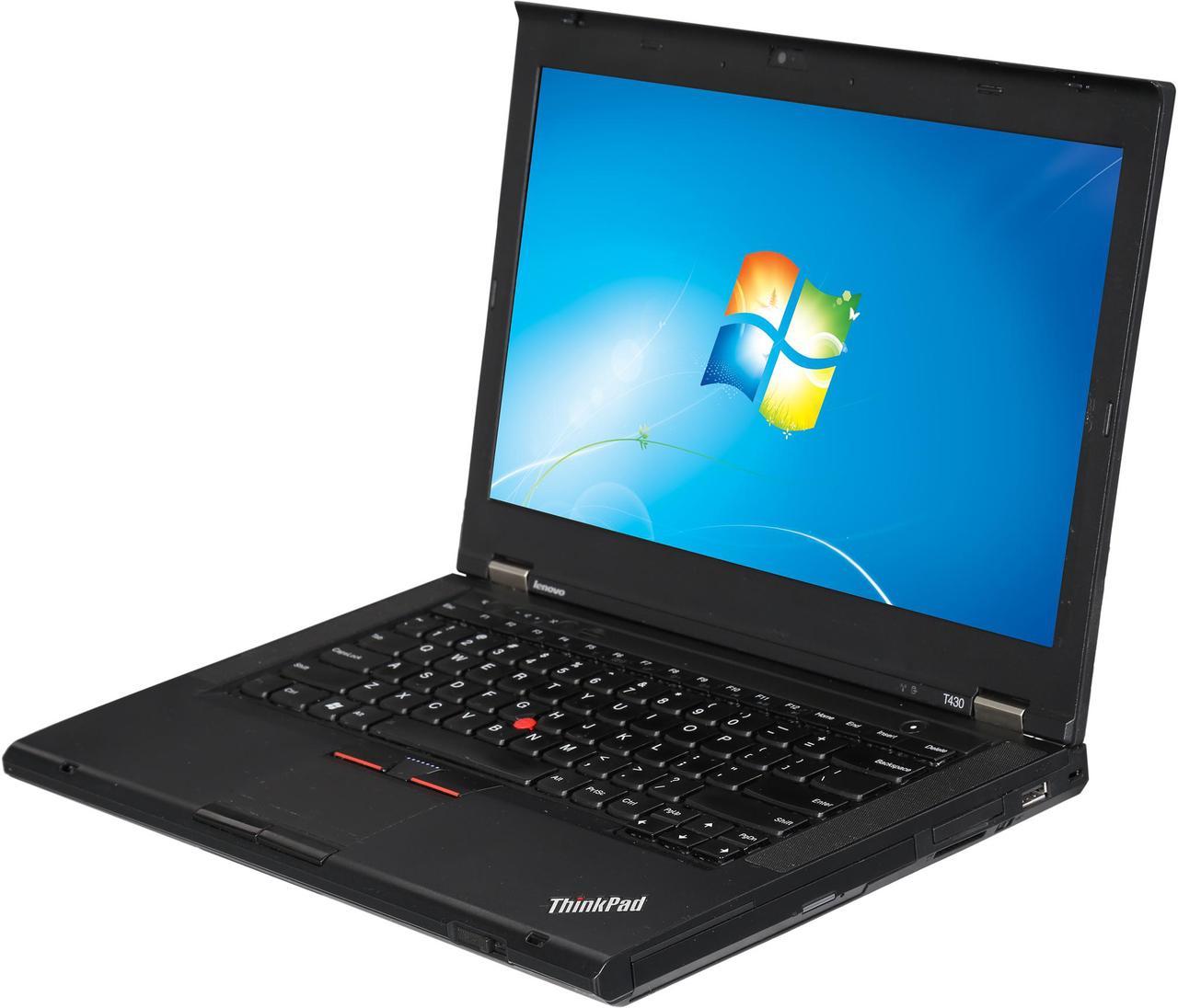 ThinkPad Laptop Intel Core i5-3320M 8GB Memory 240 GB SSD Intel HD Graphics 4000 14.0" Windows 7 Professional T430