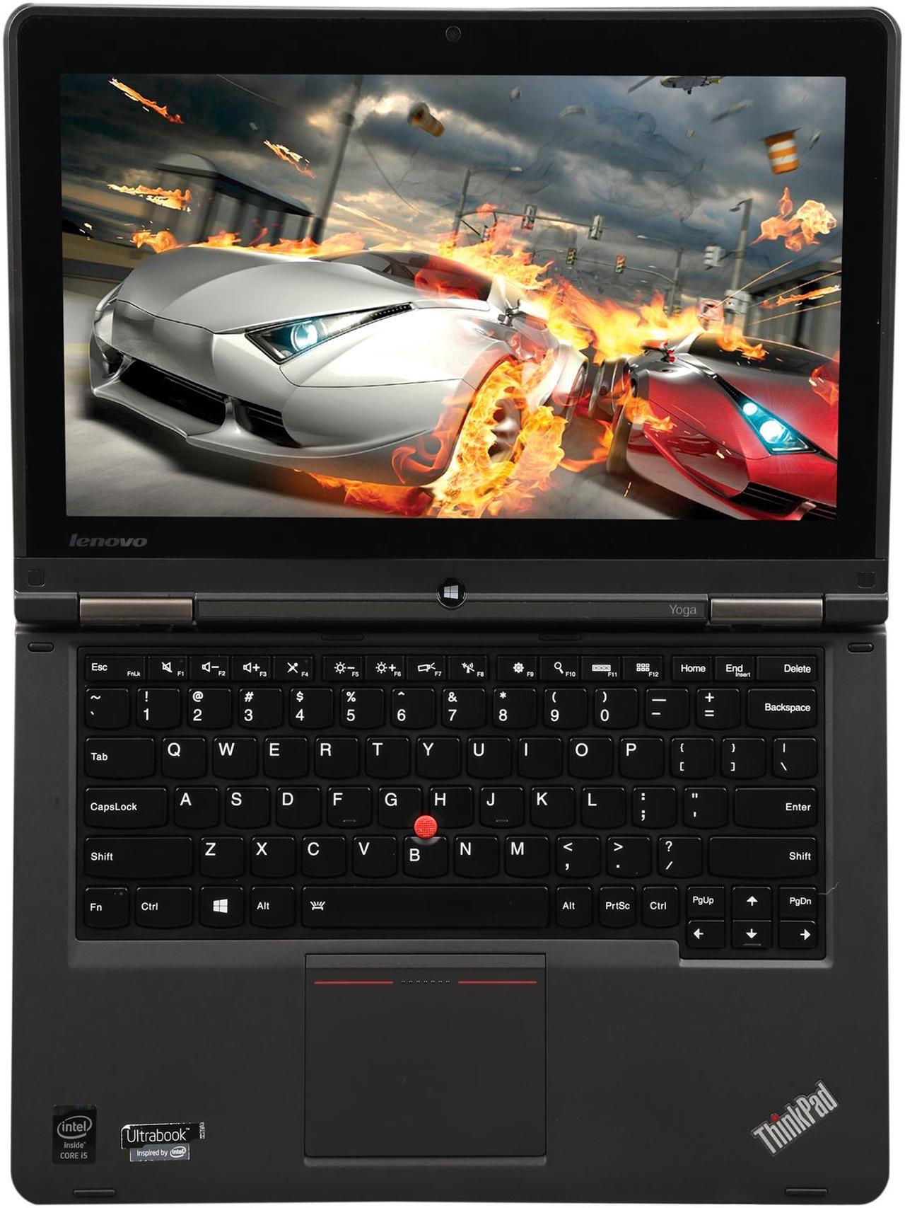 Alt view image 6 of 8 - 20CDS02B00, Lenovo ThinkPad Yoga Signature Edition - 12.5" 2-in-1 Touchscreen Gaming Laptop - Intel i5 Haswell / 8 GB RAM / 128 GB SSD / WiFi / Webcam / Windows 8.1 - Black