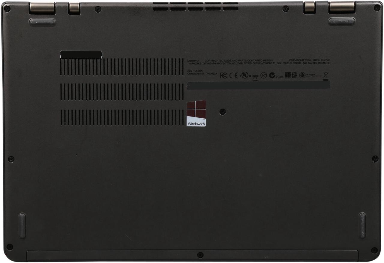 Alt view image 7 of 8 - 20CDS02B00, Lenovo ThinkPad Yoga Signature Edition - 12.5" 2-in-1 Touchscreen Gaming Laptop - Intel i5 Haswell / 8 GB RAM / 128 GB SSD / WiFi / Webcam / Windows 8.1 - Black