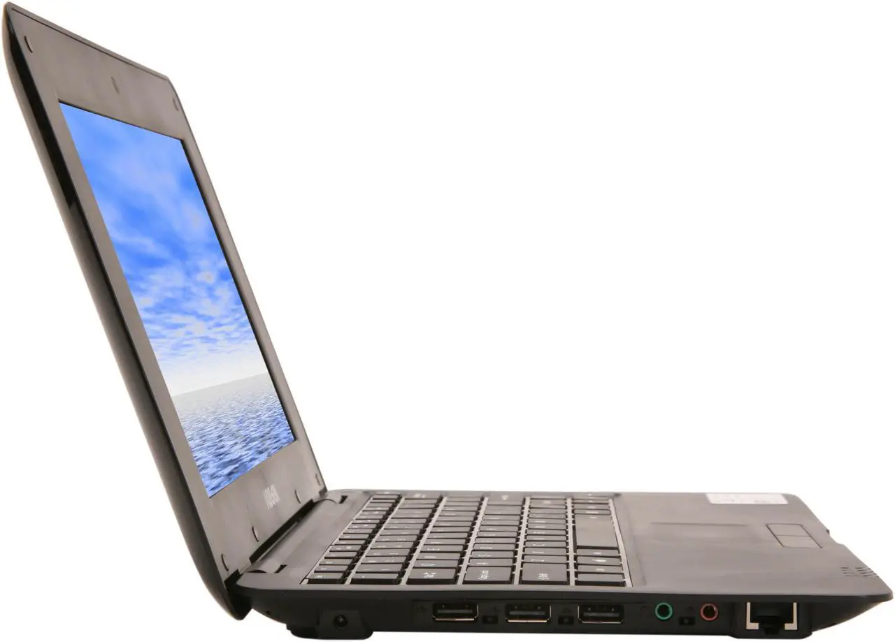 Alt view image 4 of 8 - Augen GENBOOK NBA10800A Black ARM11 800 MHz 10.2" WSVGA 256MB DDR2 Memory Netbook Powered by Android