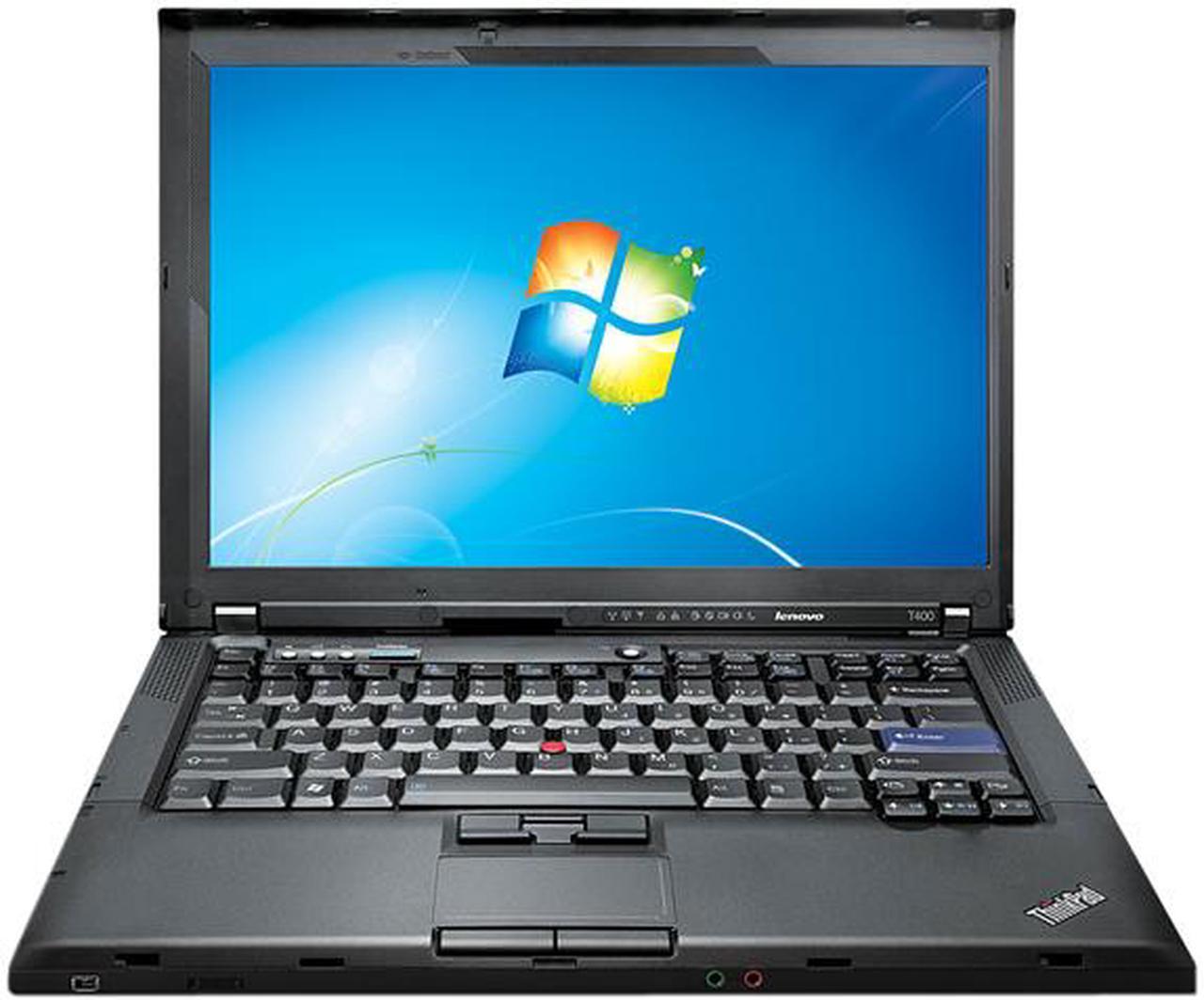 Lenovo Thinkpad T400 - 14.1" Intel Core 2 Duo, 2.26 GHz, 2 GB Ram, 160 GB Hard Drive, Windows 7 Home 32-Bit