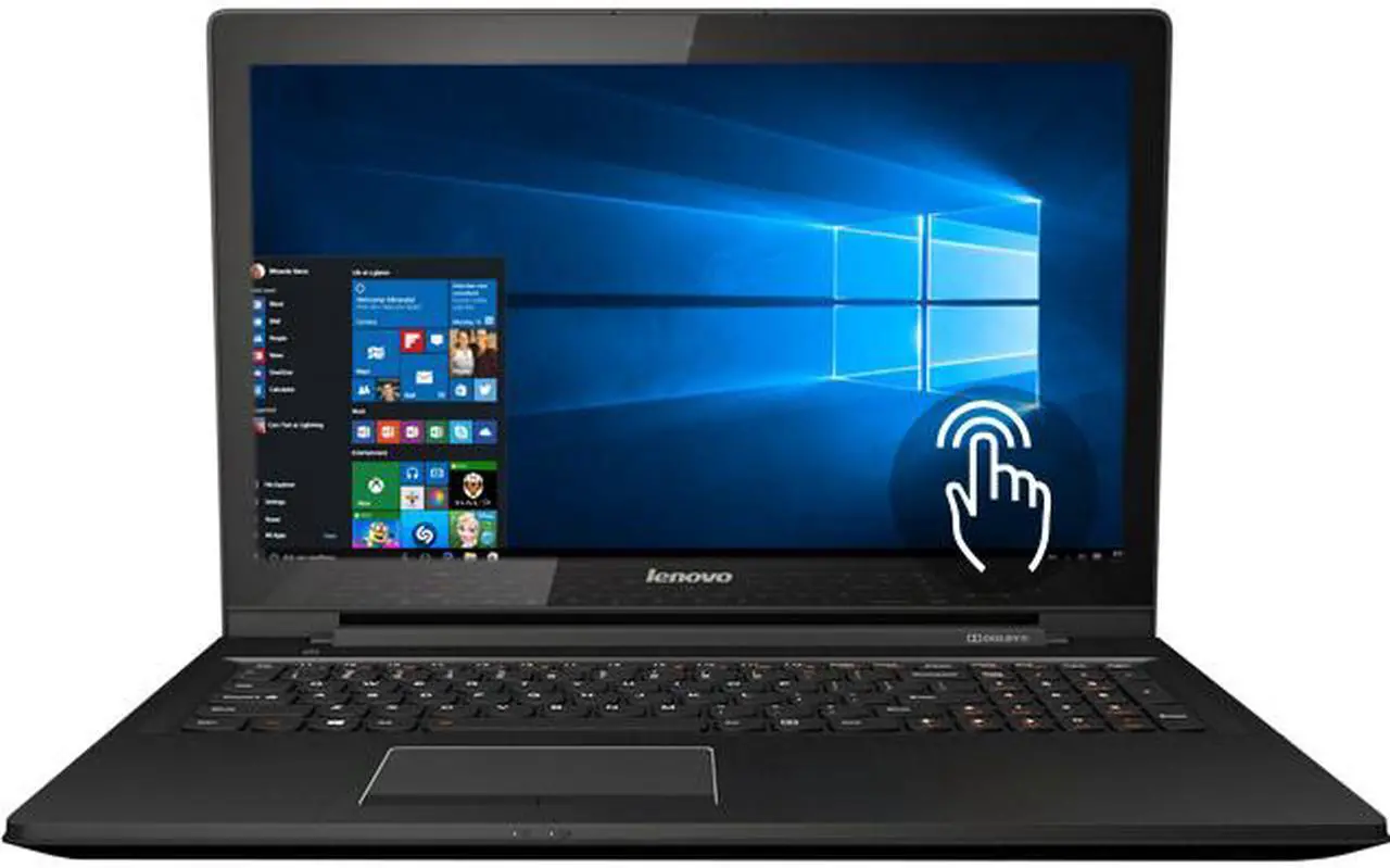 Main image of Lenovo Laptop Intel Core i5-5200U 4GB Memory 500GB HDD Intel HD Graphics 5500 15.6" Touch Screen Windows 10 Home G50-80 (80KR0016US)