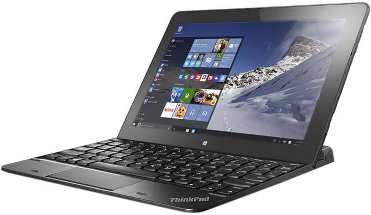 ThinkPad 10 (2nd Gen) 20E3000WUS 4GB Memory 10.1" 1920 x 1200 Tablet PC Windows 10 Pro 64-Bit Black