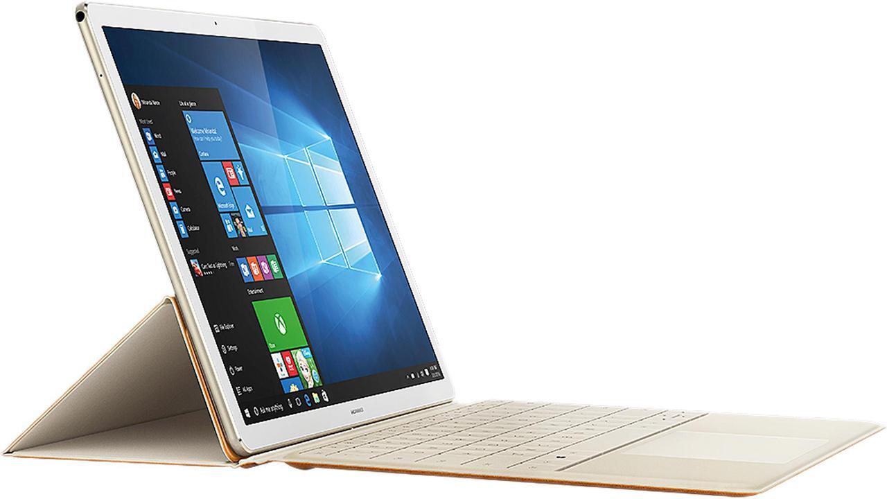 Alt view image 2 of 19 - Huawei MateBook HZ-W19 Intel Core M5 6Y54 (1.10 GHz) 8 GB Memory 256 GB SSD 12" Touchscreen 2160 x 1440 2-in-1 Laptop Windows 10 Home