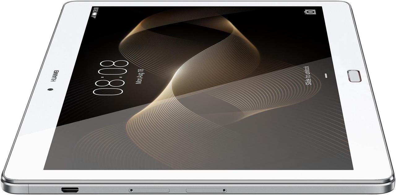 Alt view image 2 of 10 - Huawei + Harman Kardon MediaPad M2 10.1" Quad Core Android (Lollipop) + EMUI Tablet 2 GB Memory 16 GB Flash, Silver/White (US Warranty)