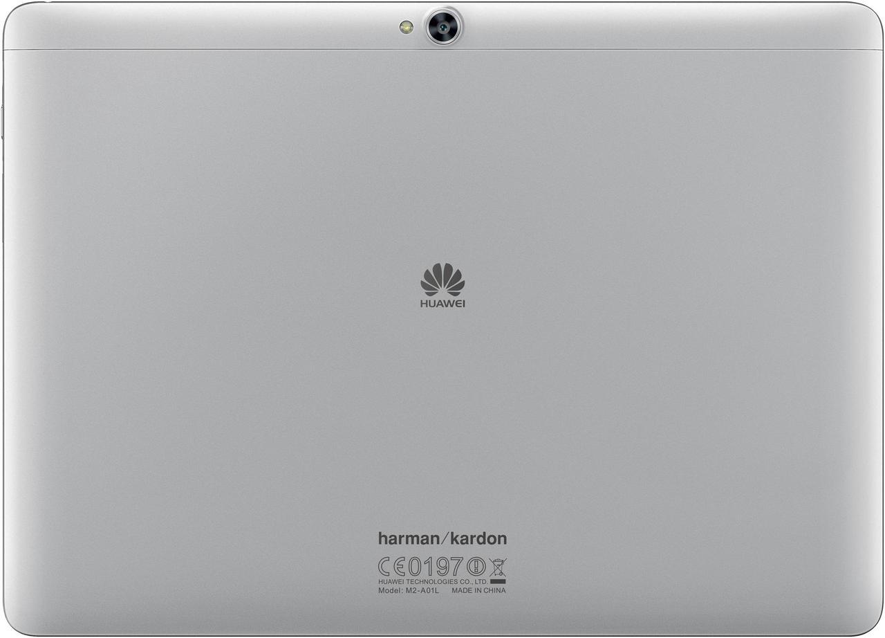 Alt view image 7 of 10 - Huawei + Harman Kardon MediaPad M2 10.1" Quad Core Android (Lollipop) + EMUI Tablet 2 GB Memory 16 GB Flash, Silver/White (US Warranty)