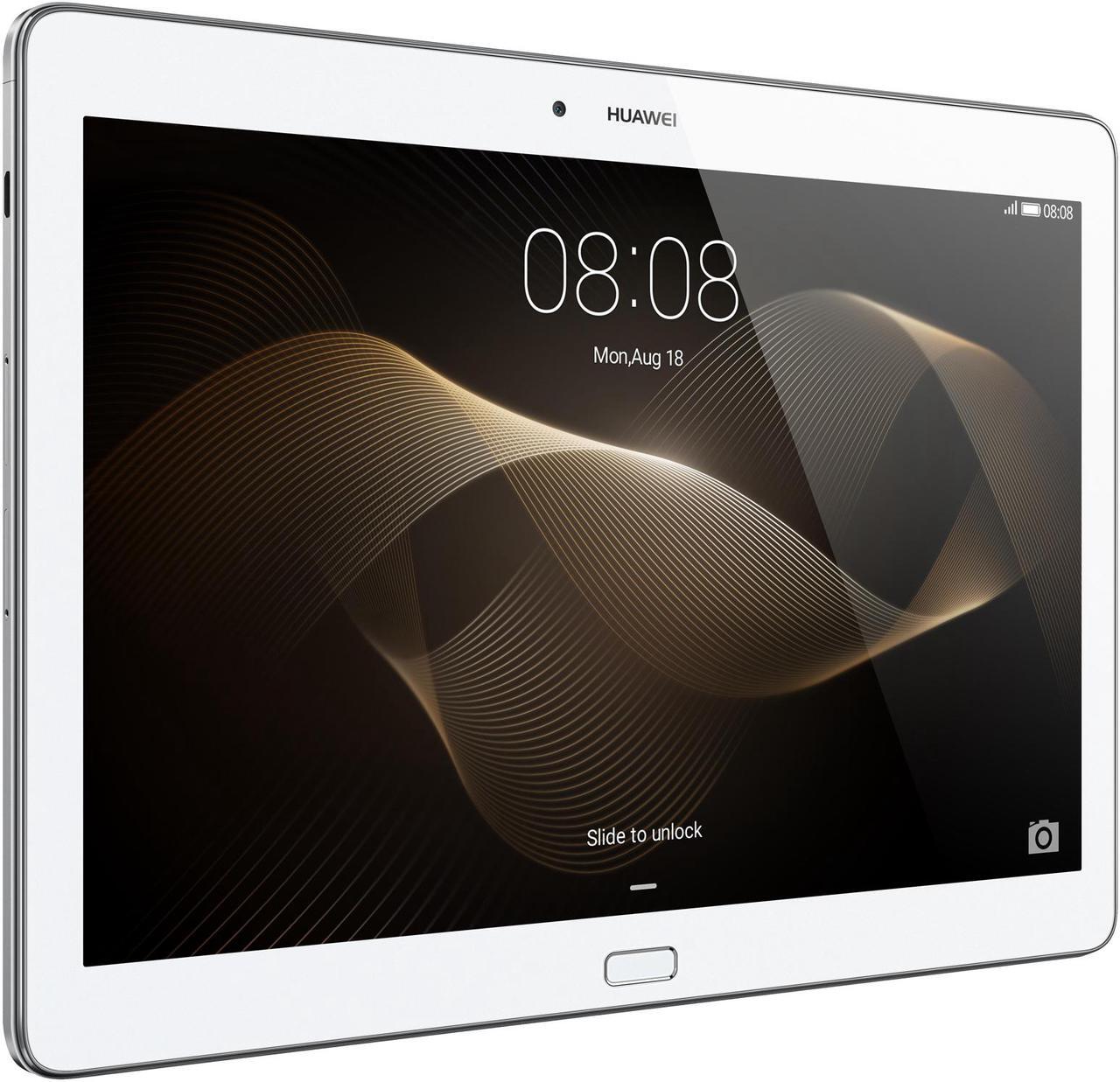 Alt view image 4 of 10 - Huawei + Harman Kardon MediaPad M2 10.1" Quad Core Android (Lollipop) + EMUI Tablet 2 GB Memory 16 GB Flash, Silver/White (US Warranty)