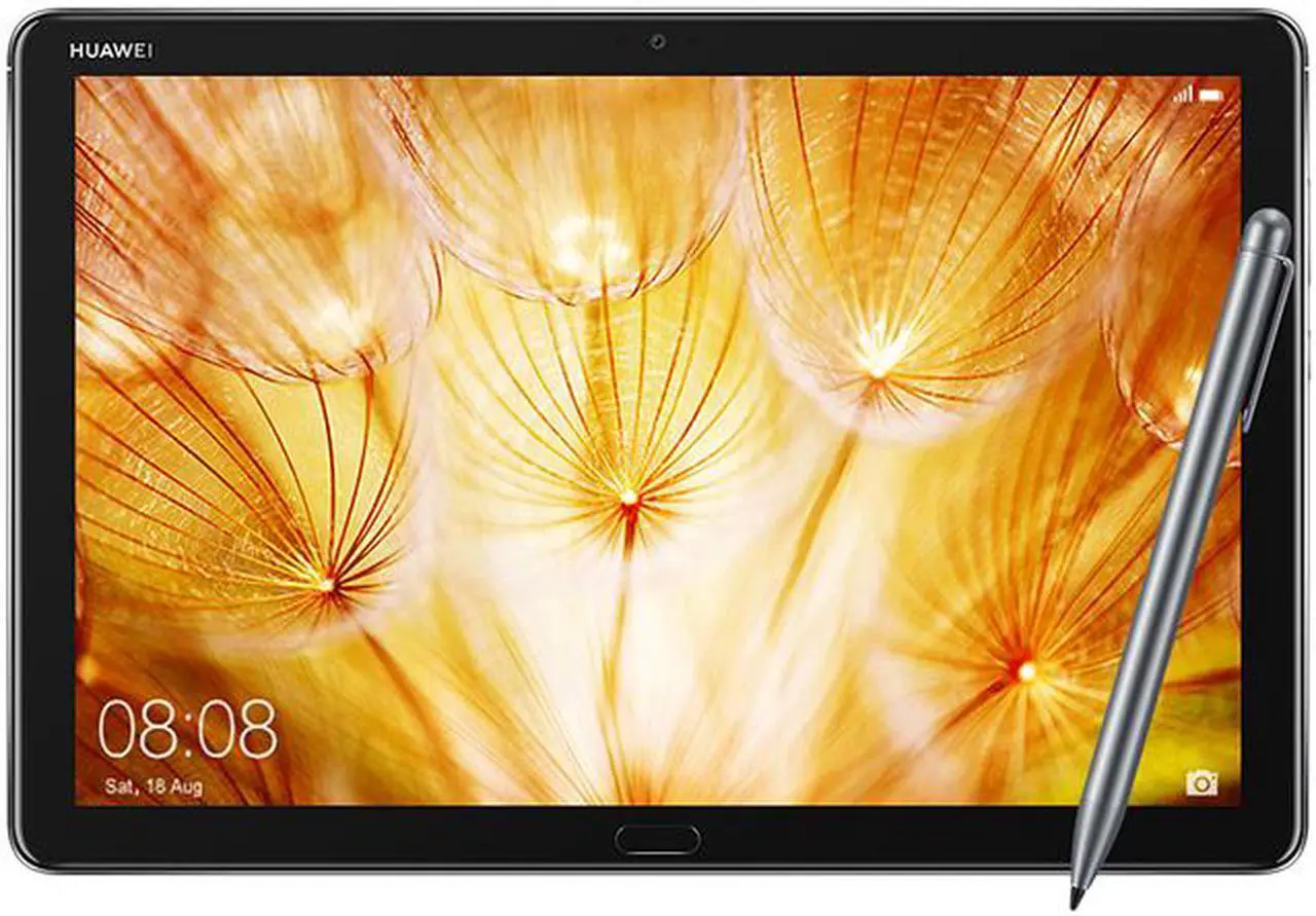 Main image of HUAWEI MediaPad M5 Lite Tablet, 10.1" Full HD Display, 3 GB RAM + 32 GB ROM, Android 8.0, Octa-Core Processor, Space Gray - Bach2-W19C 53010FBP