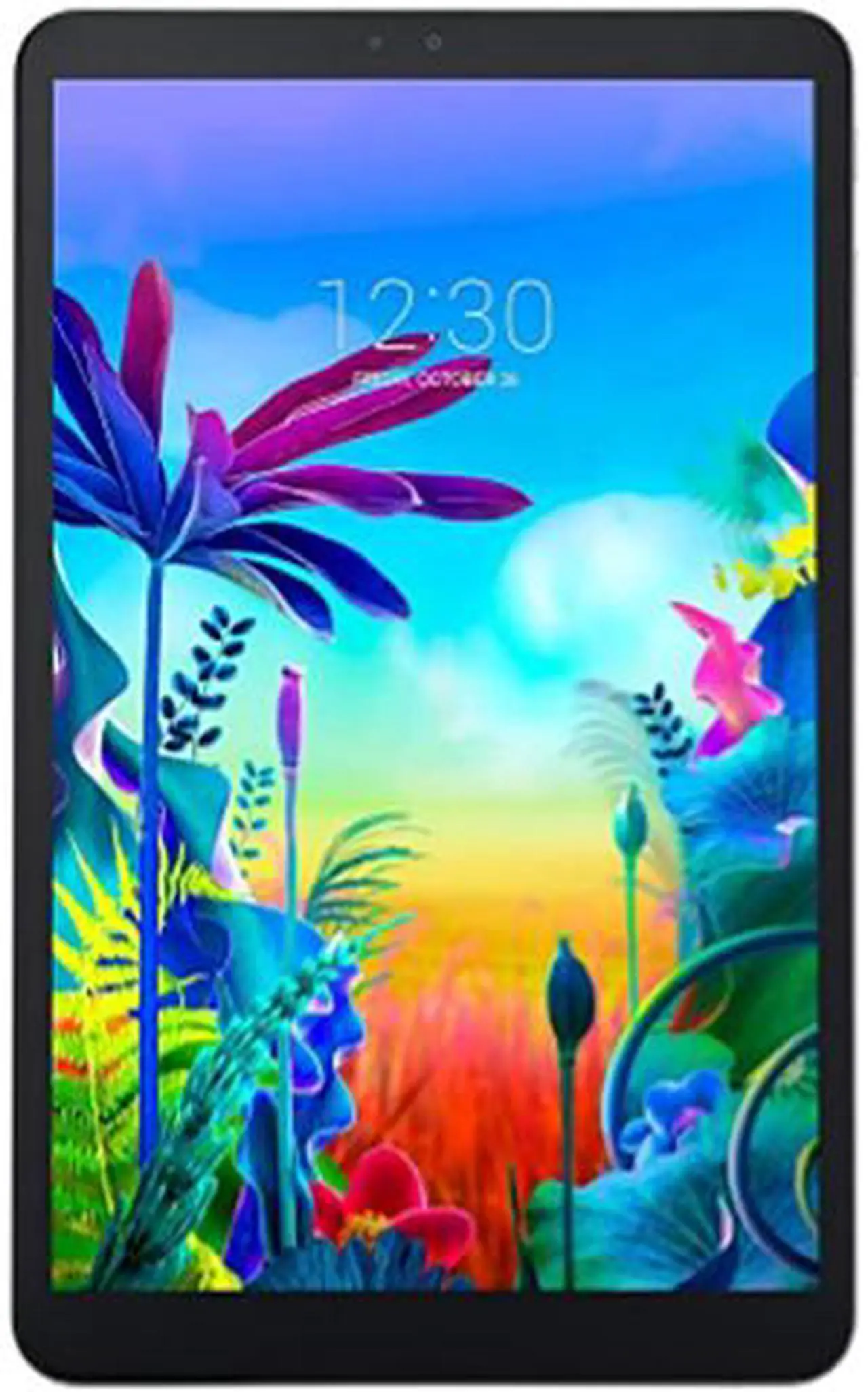 Main image of LG G Pad 5 LM-T600QSCCASV 4GB Memory 32GB Flash Storage 10.1" 1920 x 1200 Tablet PC Android 9.0 (Pie) Black material on the side and silver metal on the back