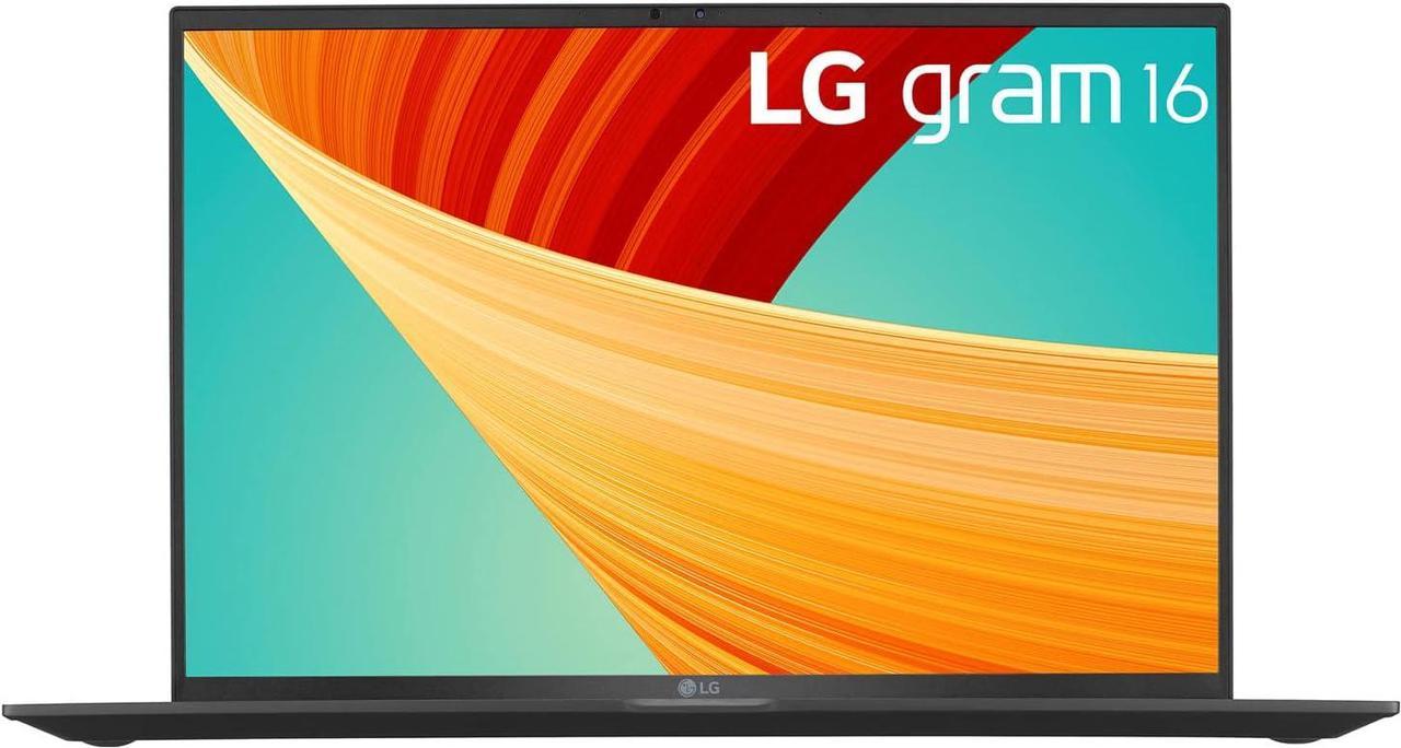 LG Gram 16" Ultra-Lightweight Laptop with 16:10 WQXGA(2560x1600) IPS Anti-Glare Display, Intel i7-1360P, 16GB RAM | 512GB SSD, 80Wh Battery, Thunderbolt 4, Obsidian Black, 16Z90R-K.AA75A9