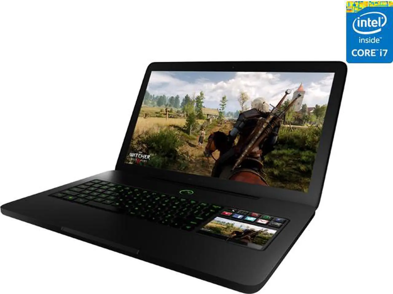 Main image of Razer Blade Pro RZ09-01172E51-R3U1 Gaming Laptop Intel Core i7 4720HQ (2.60GHz) 16 GB Memory 256 GB SSD NVIDIA GeForce GTX 960M 4 GB GDDR5 17.3" Windows 10 Home