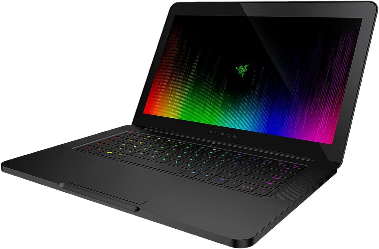 Main image of The Razer Blade GeForce GTX 1060 VR Ready, 14" HD Gaming Laptop, Intel Core i7 7th Gen i7 7700HQ (2.80GHz), 16 GB RAM, 512 GB SSD