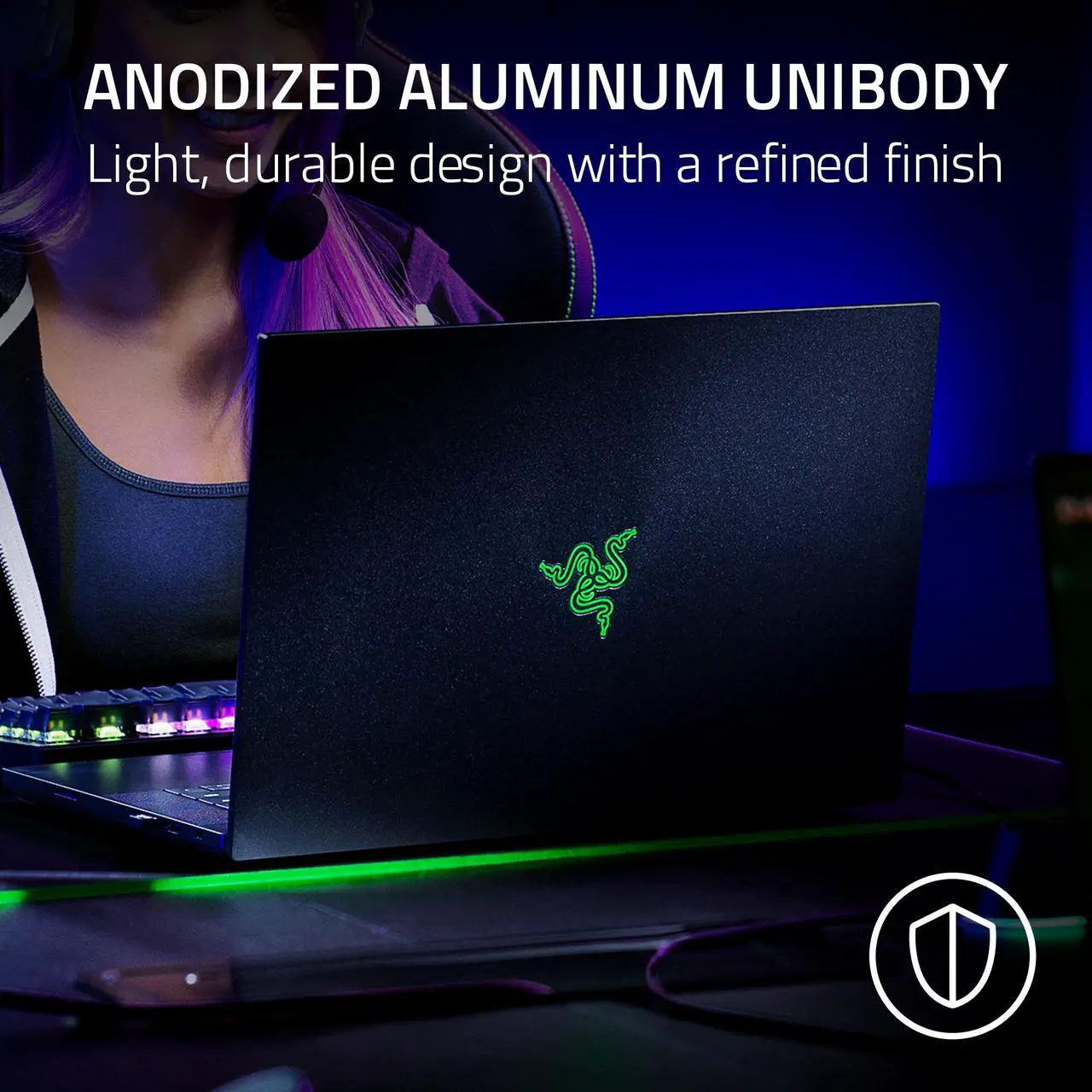 Alt view image 14 of 15 - Razer Blade 16 - 16.0" QHD+ 240 Hz - Intel Core i9 13th Gen 13950HX (2.20GHz) - NVIDIA GeForce RTX 4080 Laptop GPU - 32 GB DDR5 - 1 TB PCIe SSD - Windows 11 Home - Gaming Laptop (RZ09-0483TEH3-R3U1 )