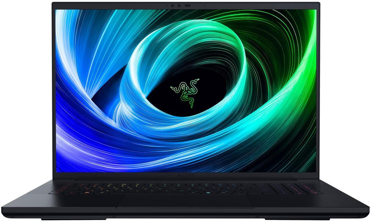 Alt view image 2 of 10 - Razer Blade 18 - 18" GeForce RTX 5090 Laptop GPU - Intel Core Ultra 9 275HX  - 32GB Memory - 2TB SSD M.2 NVMe PCIe 4.0 SSD - Windows 11 Home - Gaming Laptop - 240 Hz (RZ09-05299ER4-R3U1 )