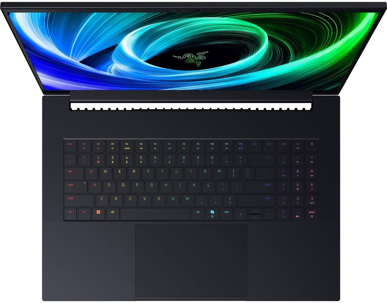 Alt view image 4 of 10 - Razer Blade 18 - 18" GeForce RTX 5090 Laptop GPU - Intel Core Ultra 9 275HX  - 32GB Memory - 2TB SSD M.2 NVMe PCIe 4.0 SSD - Windows 11 Home - Gaming Laptop - 240 Hz (RZ09-05299ER4-R3U1 )
