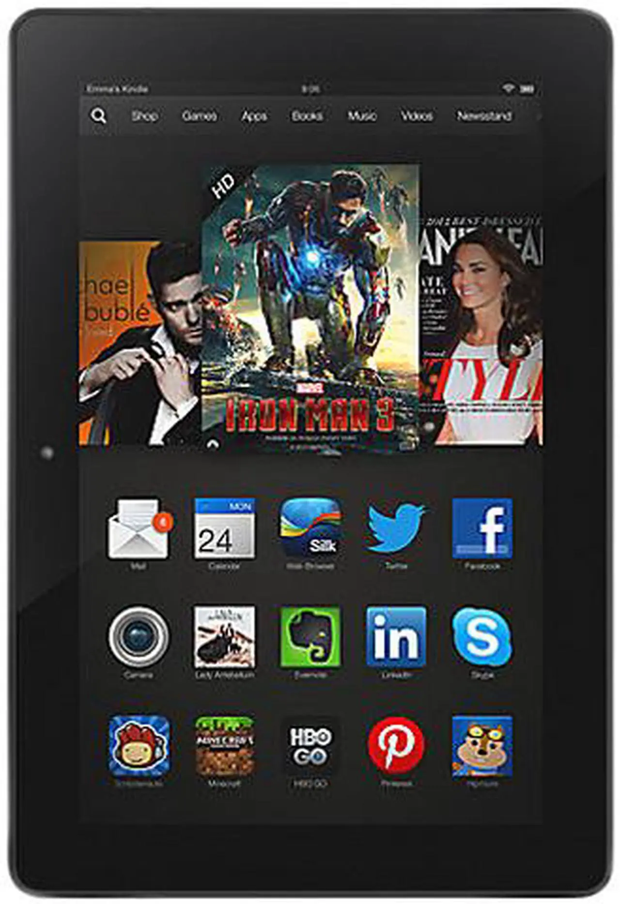Main image of Amazon Kindle Fire HDX 7" Tablet – 16GB WiFi includes Special Offers