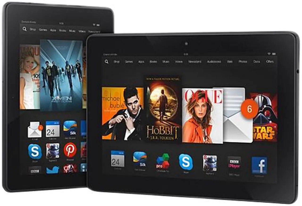 Alt view image 3 of 3 - Amazon Kindle Fire HDX 7" Tablet – 16GB WiFi includes Special Offers