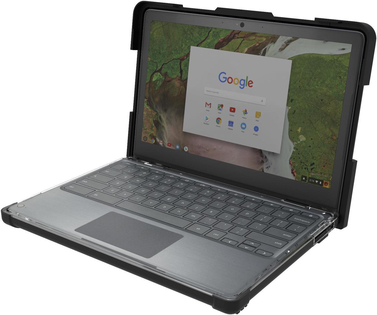 Alt view image 5 of 10 - MAXCases HP-ESS-G6EE-BLK Extreme Shell-S for HP G6 EE Chromebook Clamshell 11.6 inch Laptops (Black)