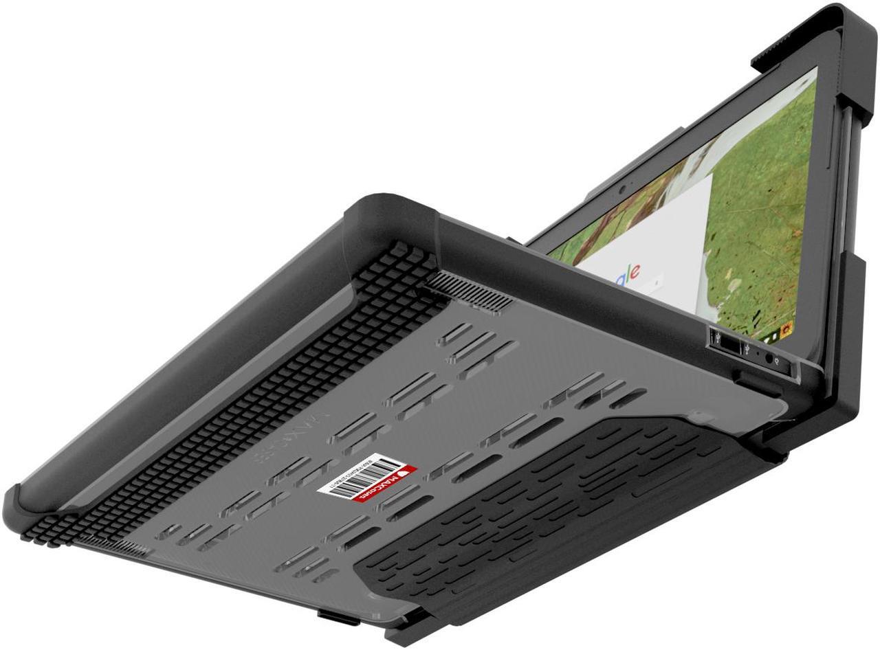 Alt view image 9 of 10 - MAXCases HP-ESS-G6EE-BLK Extreme Shell-S for HP G6 EE Chromebook Clamshell 11.6 inch Laptops (Black)