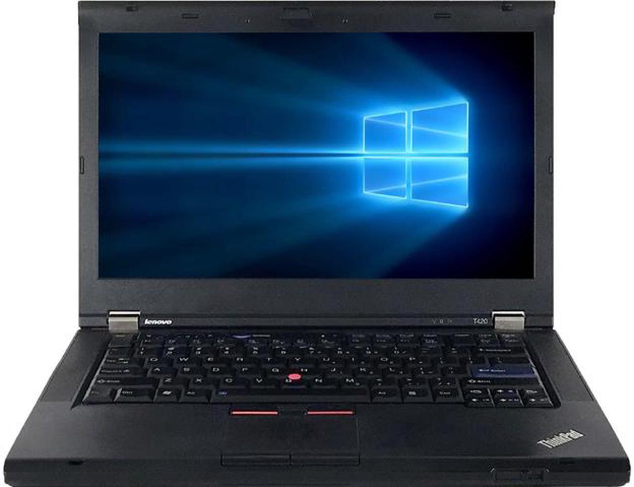 Lenovo Laptop ThinkPad Intel Core i7-2620M 8GB Memory 500GB HDD Intel HD Graphics 3000 14.0" Windows 10 Pro T420